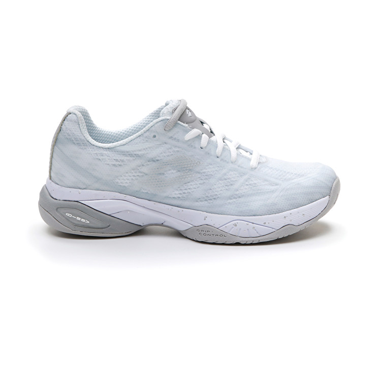 White / Silver Lotto Mirage 300 Spd W Women\'s Tennis Shoes | Lotto-59831