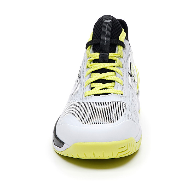 White / Yellow / Black Lotto Mirage 200 Spd Men's Tennis Shoes | Lotto-36474