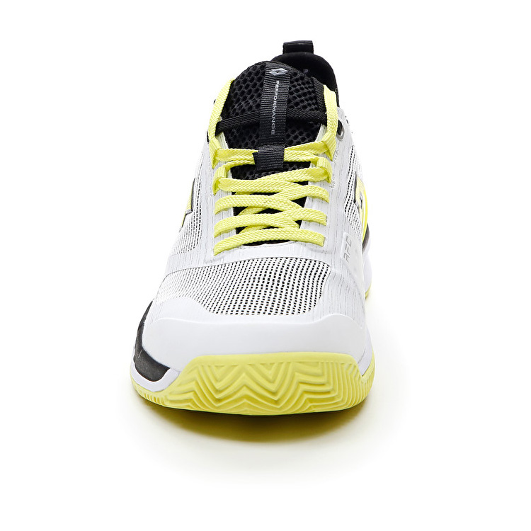 White / Yellow / Black Lotto Mirage 200 Cly Men's Tennis Shoes | Lotto-47153