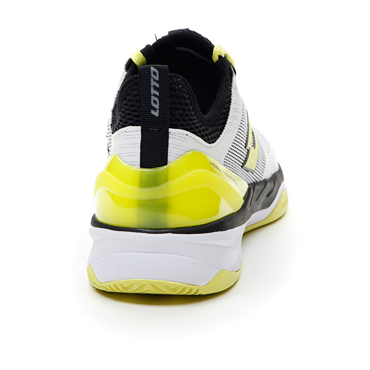 White / Yellow / Black Lotto Mirage 200 Cly Men's Tennis Shoes | Lotto-47153