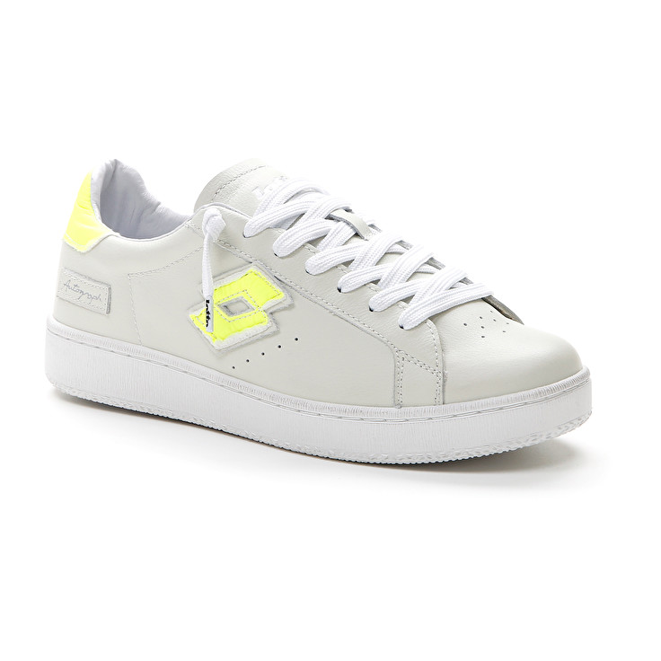 White / Yellow Lotto Autograph Fluo W Women's Autograph | Lotto-67851