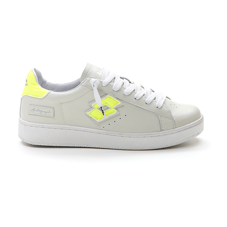 White / Yellow Lotto Autograph Fluo W Women\'s Autograph | Lotto-67851