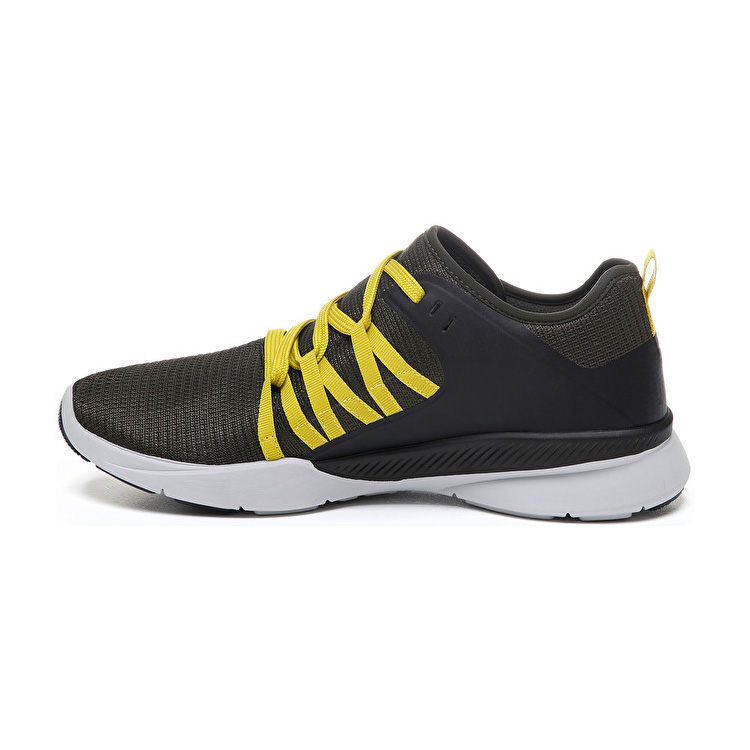 Yellow / Black Lotto Dinamica 100 Men's Lifestyle Shoes | Lotto-14625