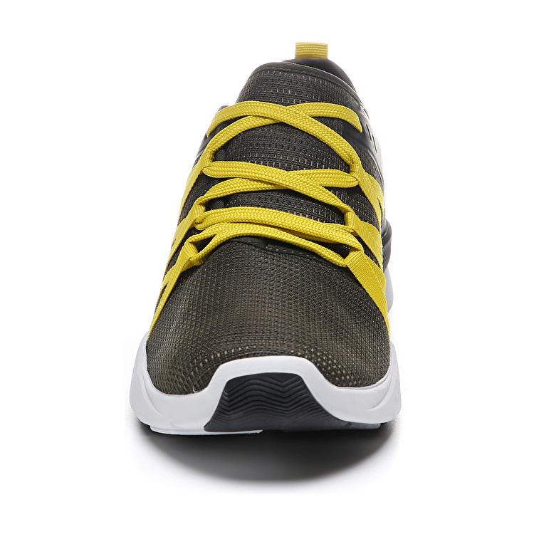 Yellow / Black Lotto Dinamica 100 Men's Lifestyle Shoes | Lotto-14625