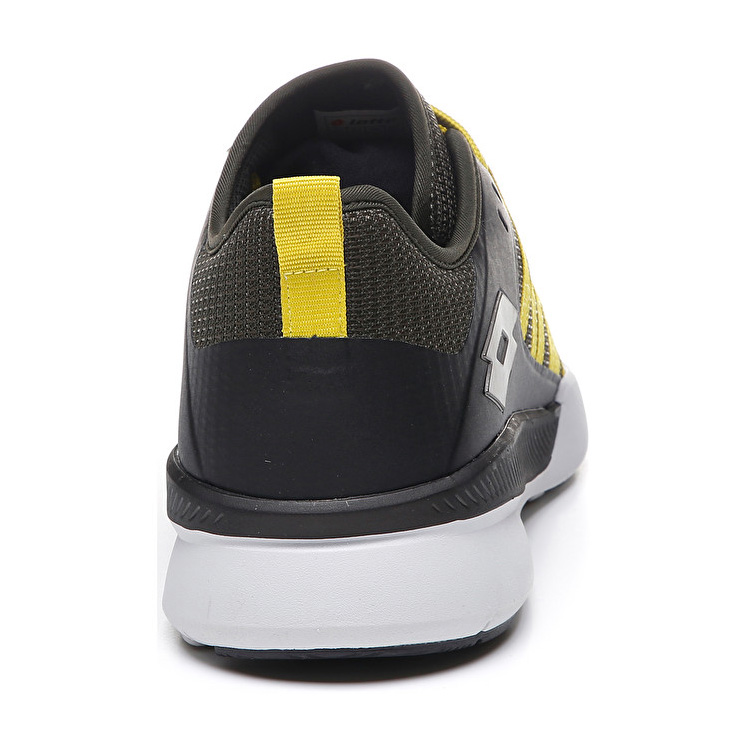 Yellow / Black Lotto Dinamica 100 Men's Lifestyle Shoes | Lotto-14625