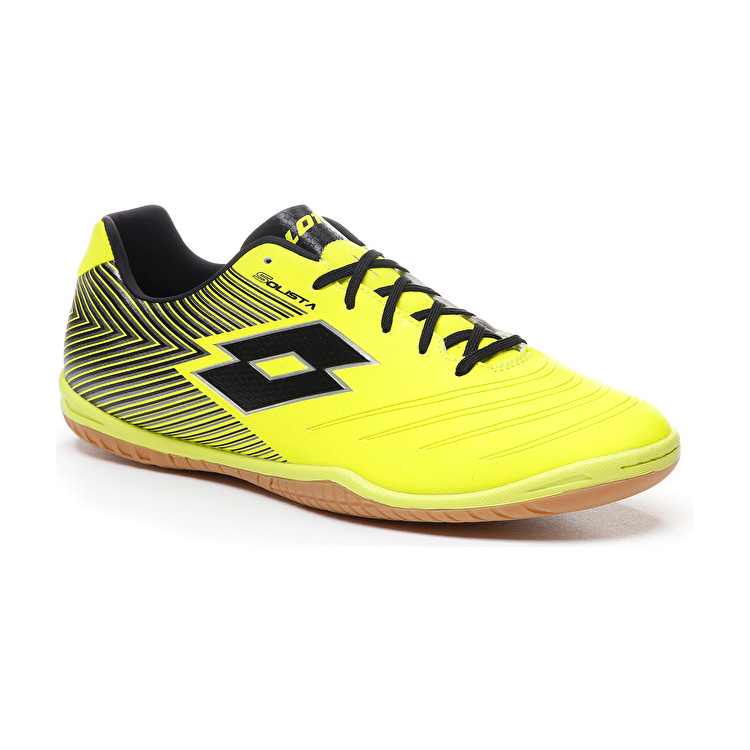 Yellow / Black Lotto Solista 700 Ii Id Men's Soccer Shoes | Lotto-29385