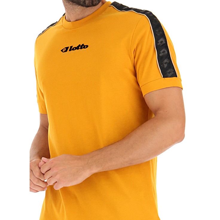 Yellow Lotto Athletica Classic Iv Js Men's T Shirts | Lotto-87915