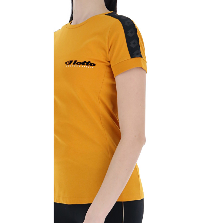 Yellow Lotto Athletica Classic W Iv Js Women's T Shirts | Lotto-34546