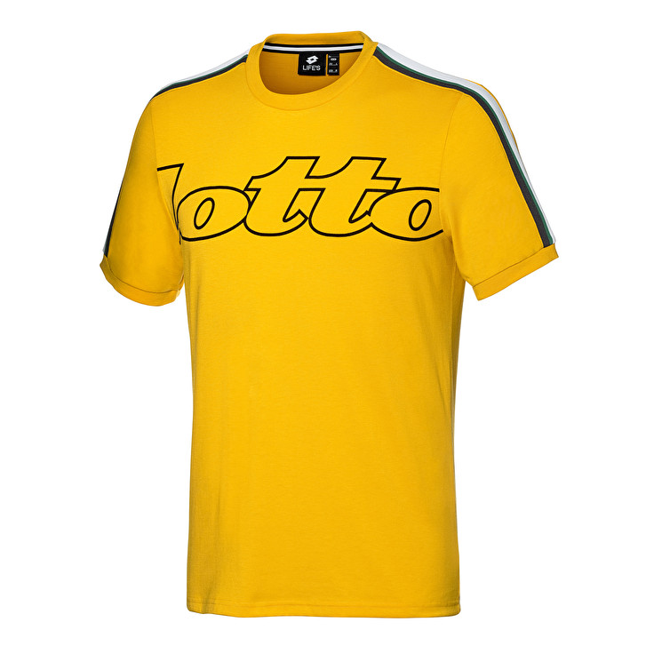 Yellow Lotto Athletica Ii Men\'s T Shirts | Lotto-31684