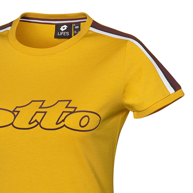 Yellow Lotto Athletica Ii W Women's T Shirts | Lotto-19305