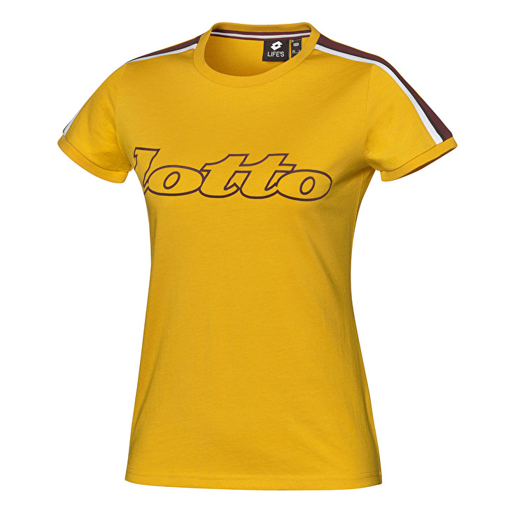 Yellow Lotto Athletica Ii W Women\'s T Shirts | Lotto-19305