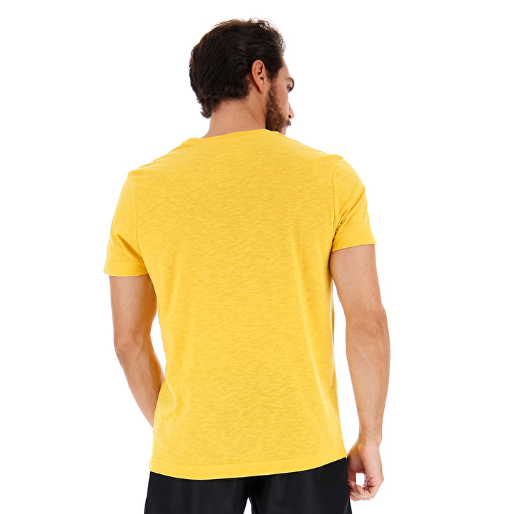 Yellow Lotto L73 V Beach Prt2 Pl Men's T Shirts | Lotto-24801