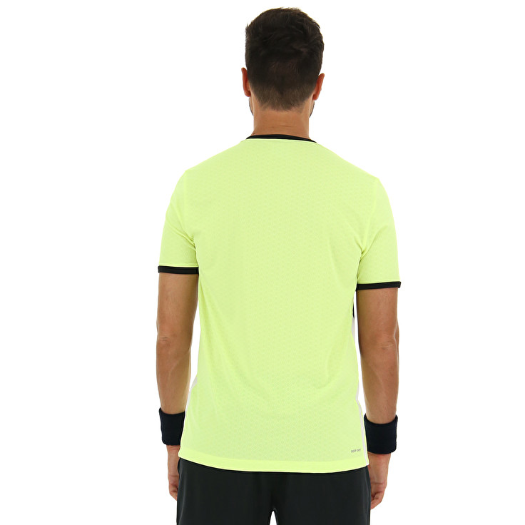 Yellow Lotto Top Ten Iii Pl Men's T Shirts | Lotto-62517