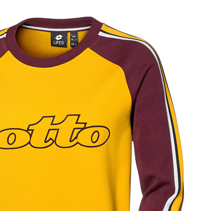 Yellow / Red Lotto Athletica Ii Sweat W Women's Tracksuits | Lotto-68381