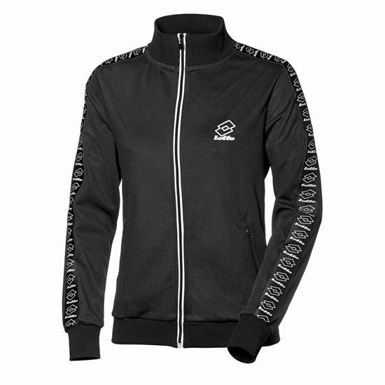 Black Lotto Athletica Ii Sweat W Women's Sweatshirt | Lotto-10637