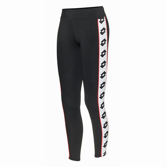 Black Lotto Athletica Prime W Women's Leggings | Lotto-95803