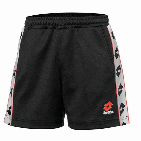 Black Lotto Athletica Prime W Women's Shorts | Lotto-17185