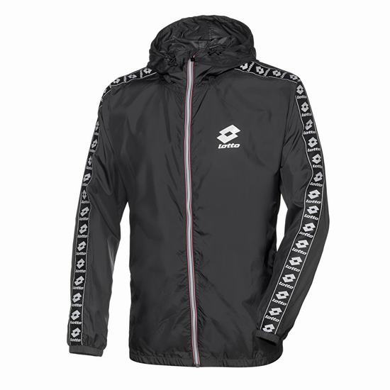 Black Lotto Athletica Wn Men's Jackets | Lotto-48380