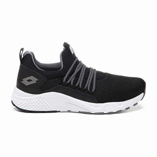 Black Lotto Breeze Rise W Women's Lifestyle Shoes | Lotto-14078