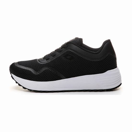 Black Lotto Day Up Amf W Women's Lifestyle Shoes | Lotto-48031