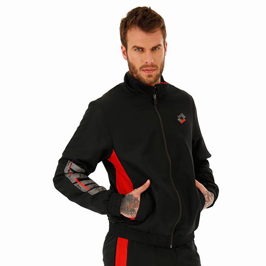 Black Lotto Logo Ii Suit Men's Sweatshirt | Lotto-68469