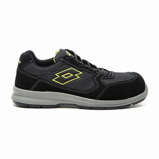 Black Lotto Race 250 S1p Sd Men's Safety Shoes | Lotto-72745