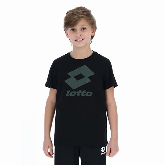 Black Lotto Smart B Ii Js Kids' T Shirts | Lotto-38163