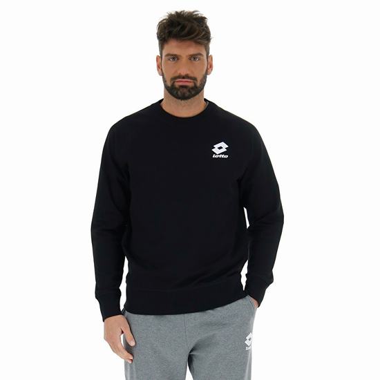 Black Lotto Smart Sweat Men's Sweatshirt | Lotto-43431