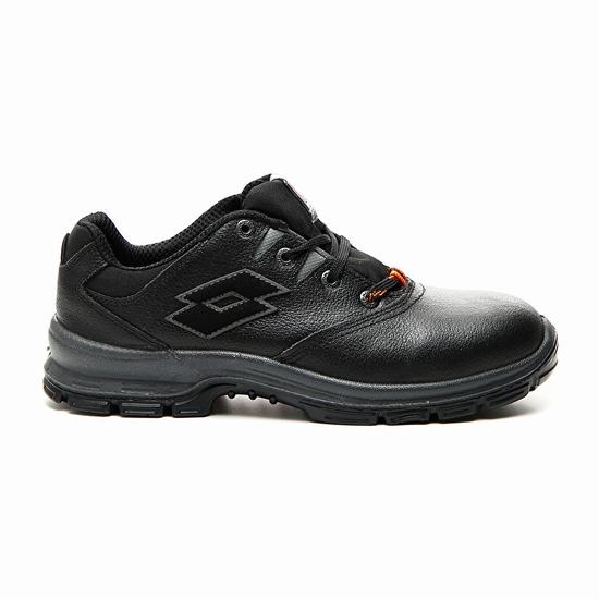 Black Lotto Sprint 101 S3 Src Men's Safety Shoes | Lotto-25452