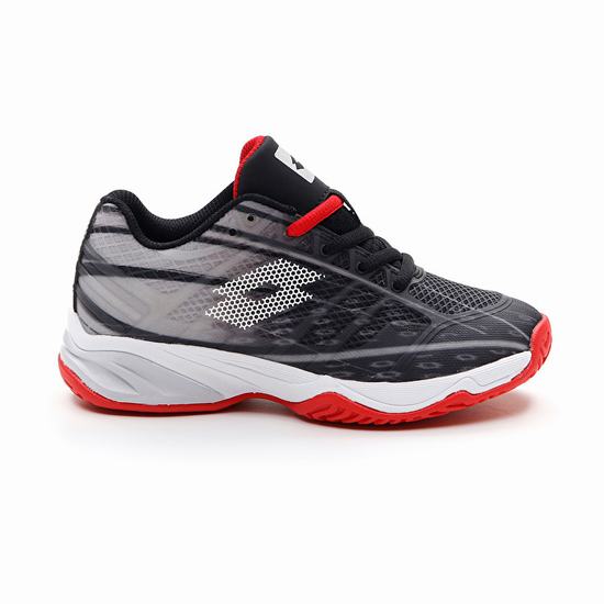 Black / White / Red Lotto Mirage 300 Alr Jr Kids' Tennis Shoes | Lotto-41181