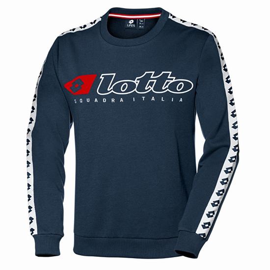 Blue Lotto Athletica Due Sweat Men's Sweatshirt | Lotto-19371