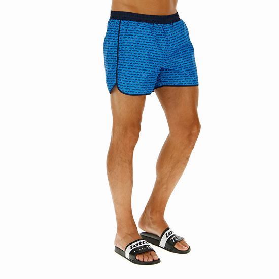 Blue Lotto Beach Men's Shorts | Lotto-78079