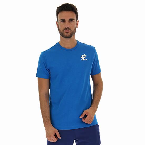 Blue Lotto Smart Plus Js Men's T Shirts | Lotto-60158