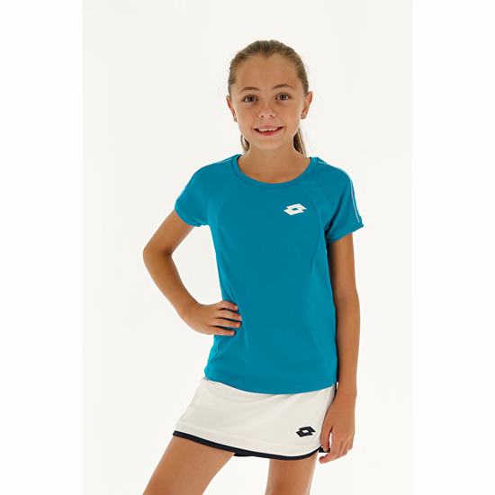 Blue Lotto Squadra G Kids' T Shirts | Lotto-93364