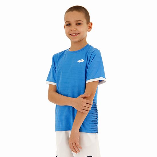 Blue Lotto Top Ten B Ii Prt Pl Kids' T Shirts | Lotto-66455