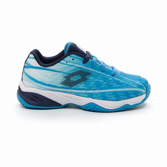 Blue / White Lotto Mirage 300 Alr Jr Kids' Tennis Shoes | Lotto-61314