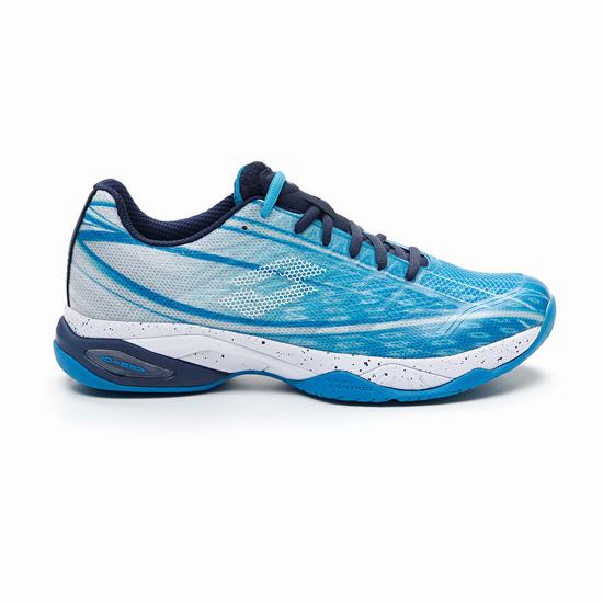 Blue / White Lotto Mirage 300 Spd Men's Tennis Shoes | Lotto-72163