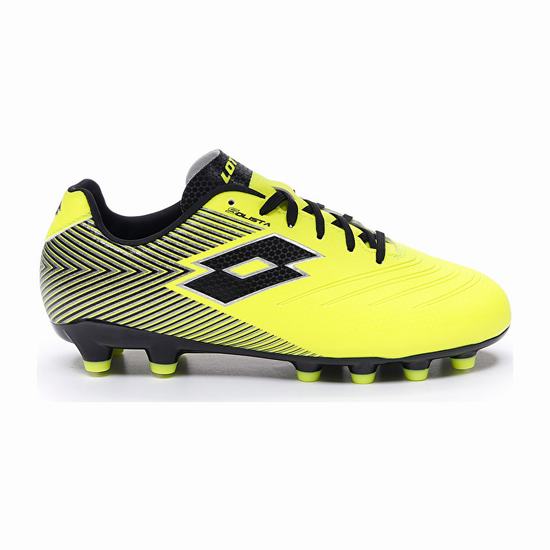 Green / Black Lotto Solista 700 Ii Fg Jr Kids' Soccer Shoes | Lotto-77777