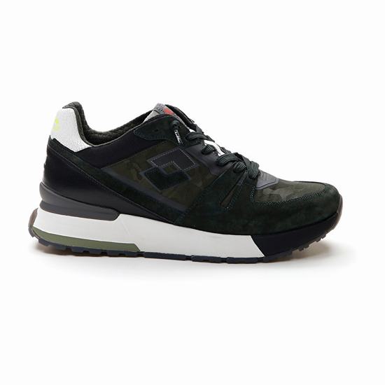 Green / Black Lotto Tokyo Shibuya Camo Men's Autograph | Lotto-44900