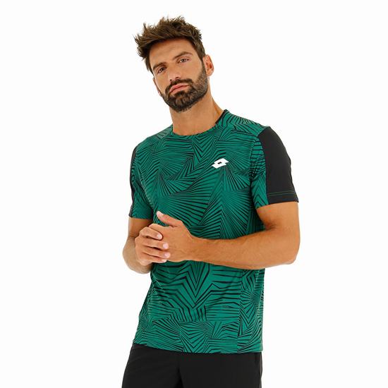 Green Lotto Superrapida Iii Pl Men's T Shirts | Lotto-27410