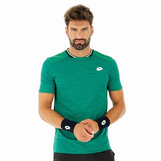 Green Lotto Top Ten Ii Pl Men's T Shirts | Lotto-21560