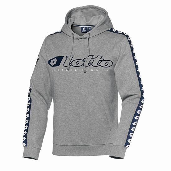 Grey Lotto Athletica Due Sweat Men's Sweatshirt | Lotto-58589