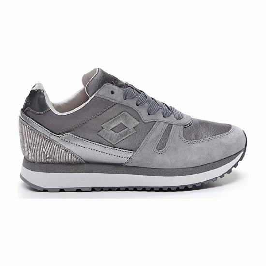 Grey Lotto Tokyo Wedge W Women's Sneakers | Lotto-35191