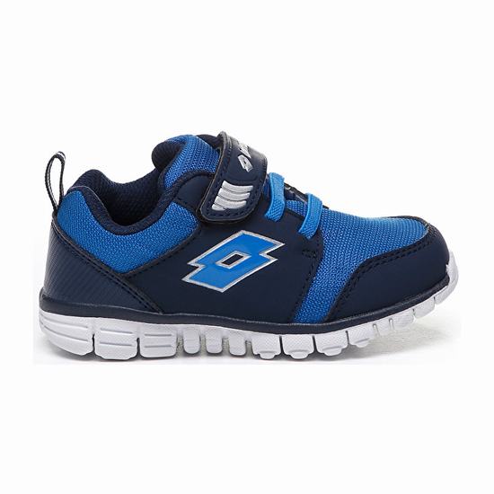 Navy / Blue Lotto Spacerun Vi Inf Sl Kids' Sneakers | Lotto-90318