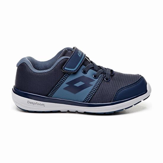 Navy Lotto Cityride Amf Evo Ii Kids' Sneakers | Lotto-91150