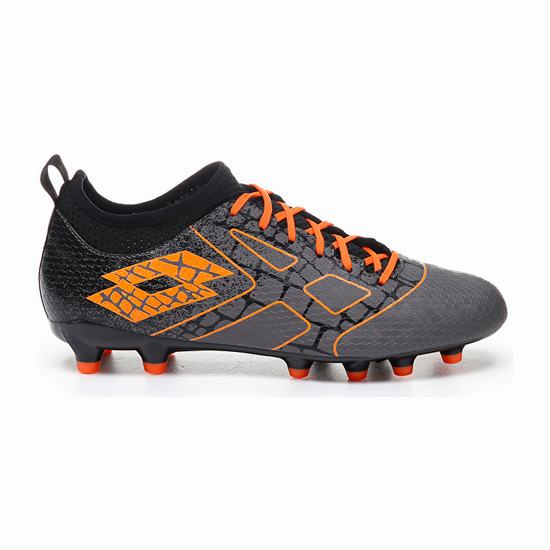 Orange / Black / Grey Lotto Maestro 700 Ii Fg Men's Soccer Shoes | Lotto-73363
