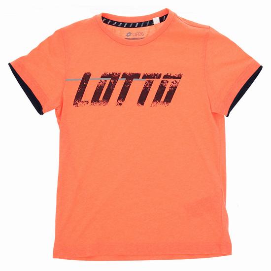 Orange Lotto Logo Kids' T Shirts | Lotto-38177