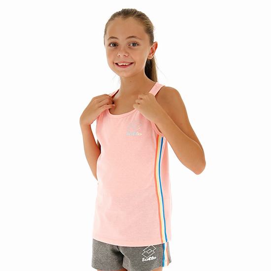 Pink Lotto Dreams G Ii Tank Js Kids' T Shirts | Lotto-23463