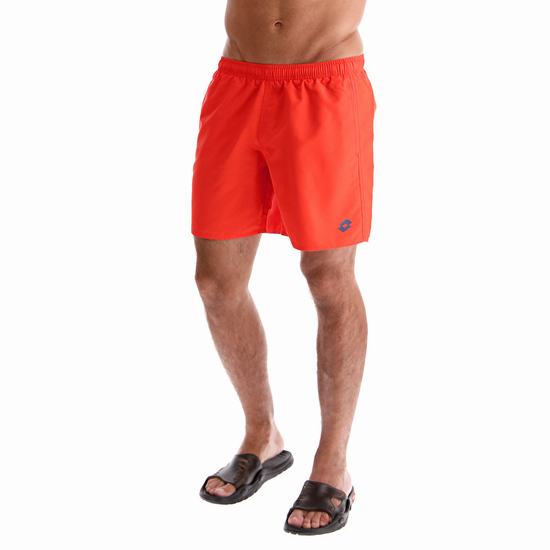 Red Lotto L73 Ii Beach Men's Shorts | Lotto-21420