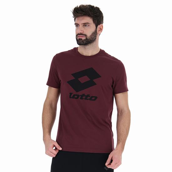 Red Lotto Smart Ii Js Men's T Shirts | Lotto-93394